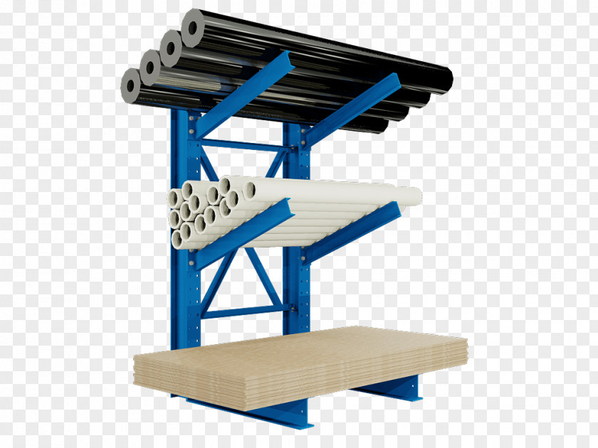 Cantilever Pallet Racking Cargo Factory PNG