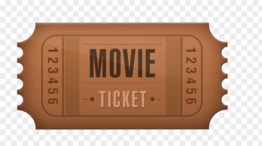 Free Movie Ticket Stub To Pull Material Cinema Film PNG