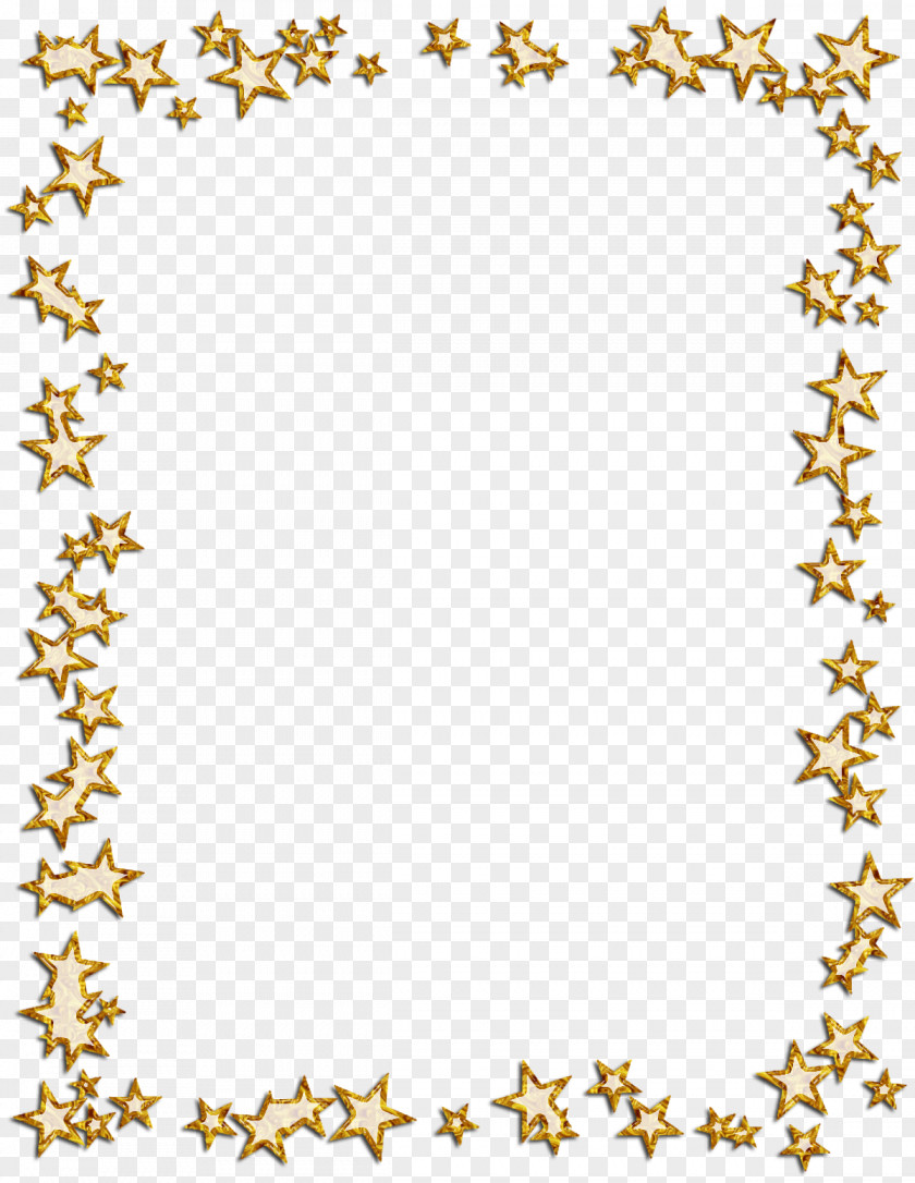 Gold Frame Borders And Frames Picture Star Photography Clip Art PNG