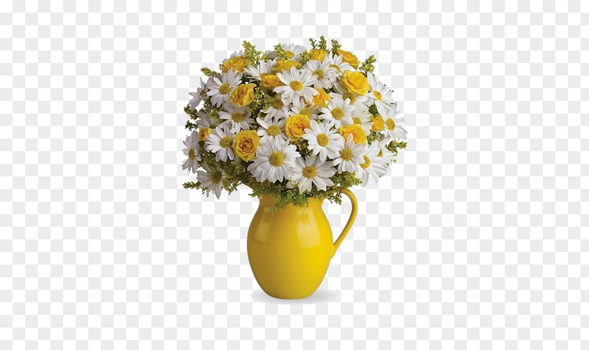 Potted Chrysanthemum Flowerpot Flower Delivery Floristry Vase PNG