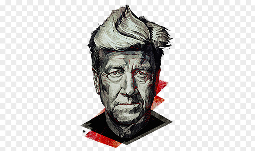 President Of The United States David Lynch Twin Peaks Portrait Illustration PNG