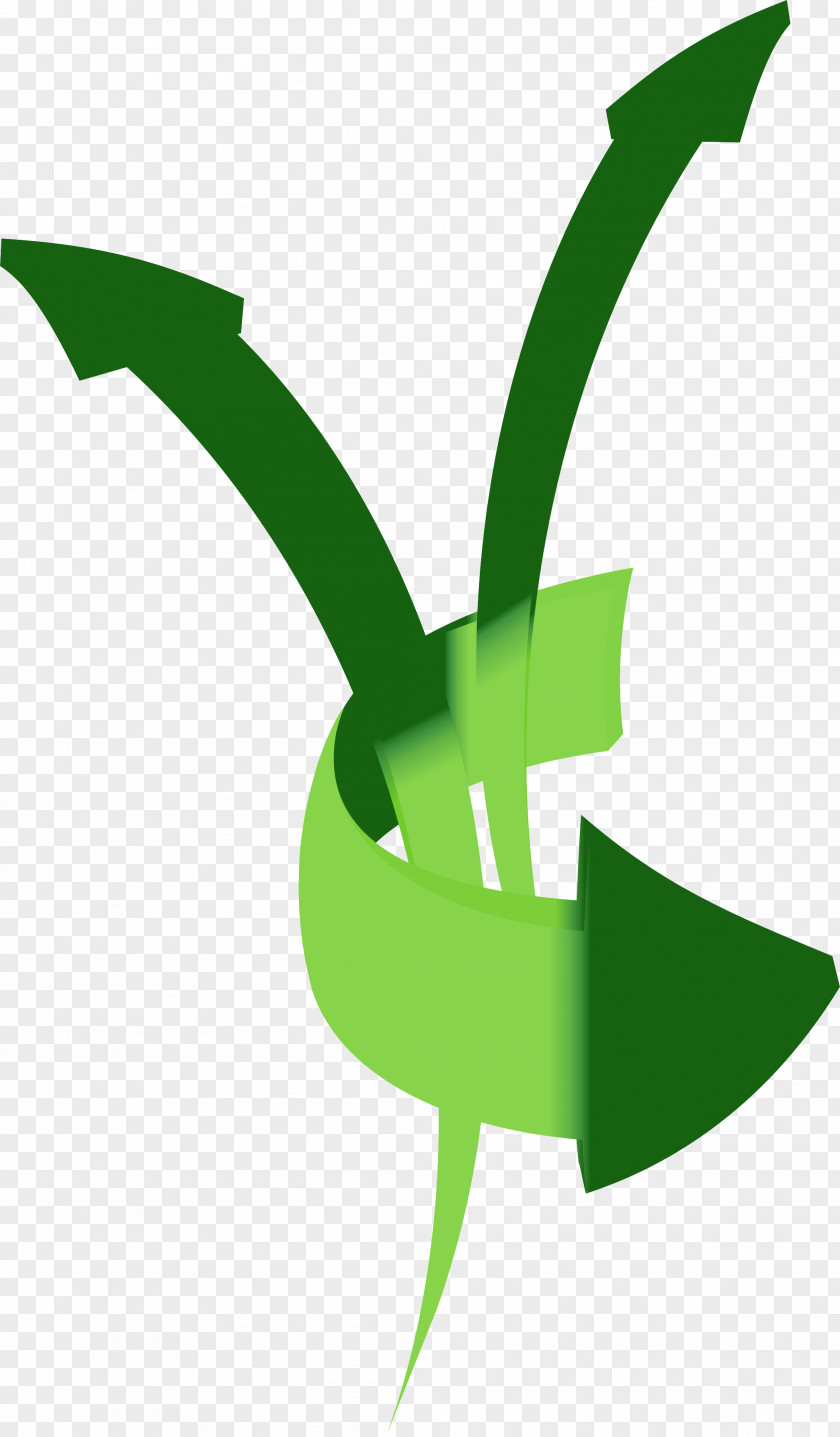 Vector Green Up Arrow PNG