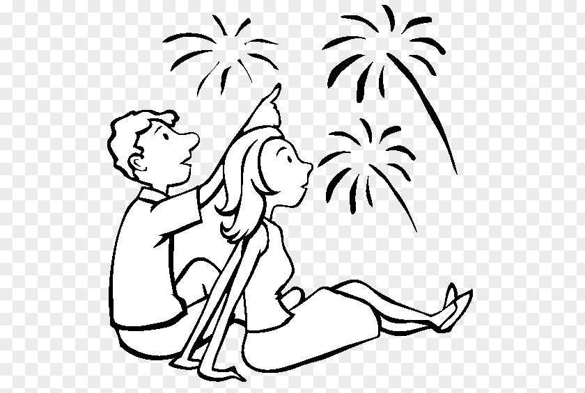 Fireworks Coloring Book Independence Day Diwali PNG