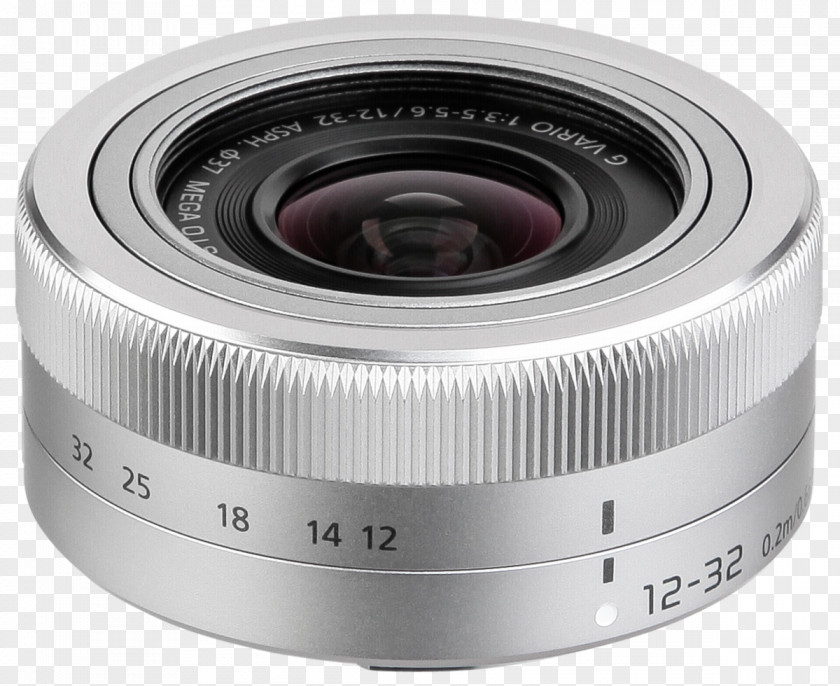 Camera Lens Panasonic 12-32mm F3.5-5.6 Mega OIS Lumix G Vario F/3.5-5.6 ASPH MEGA O.I.S. Micro System PNG