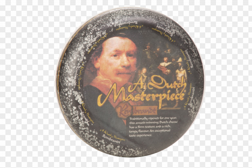 Cheese Self-portraits By Rembrandt Gouda Masterpiece PNG