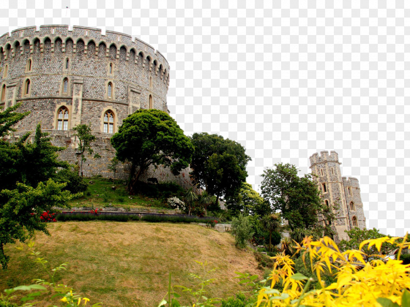 England Windsor Castle Landscape House Of British Royal Family PNG
