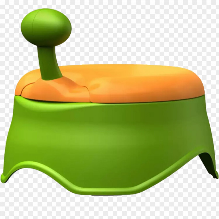 Green Orange Toilet Table Chair Sitting PNG