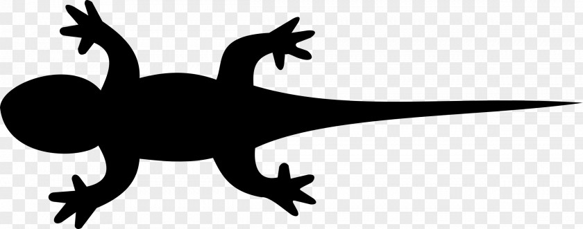 Iguana Lizard Gecko Silhouette Clip Art PNG