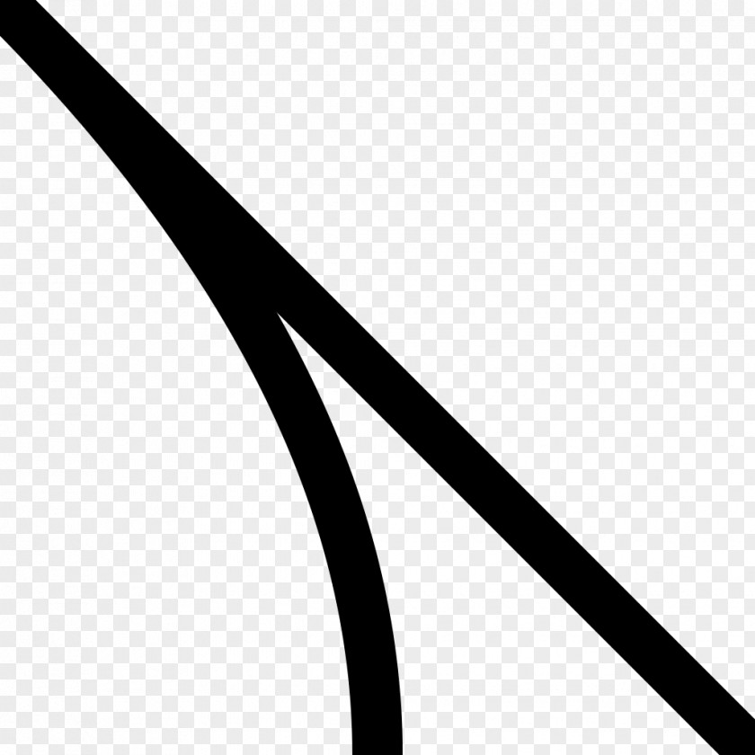 Line Angle White Font PNG