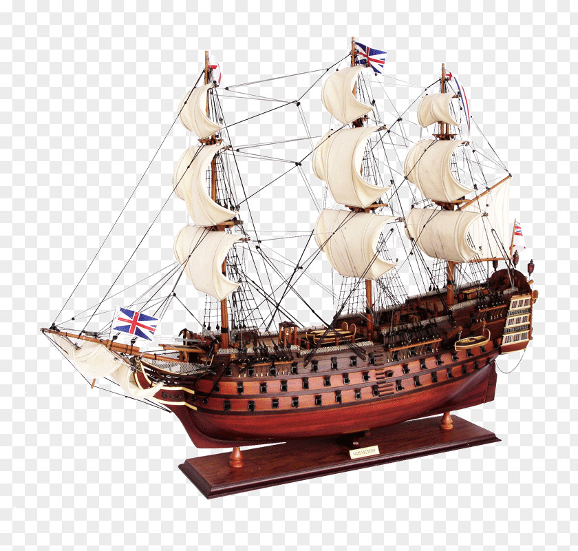 Ship HMS Victory Model The Battle Of Trafalgar Her Majesty's PNG