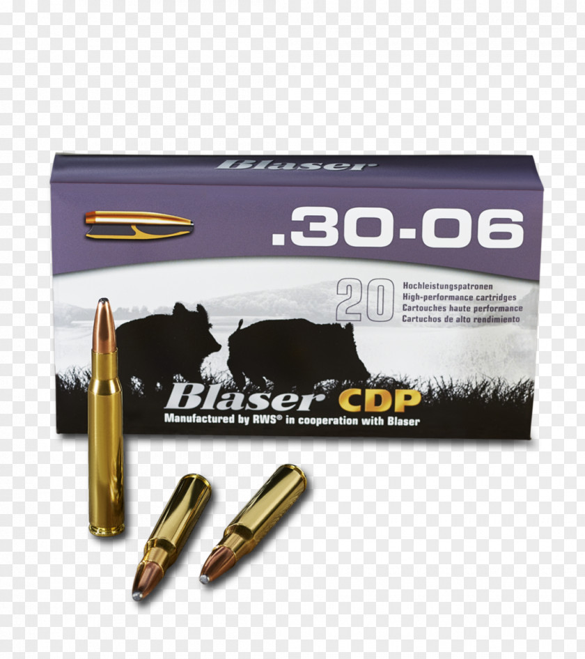 Ammunition Bullet .30-06 Springfield 7×64mm Blaser PNG