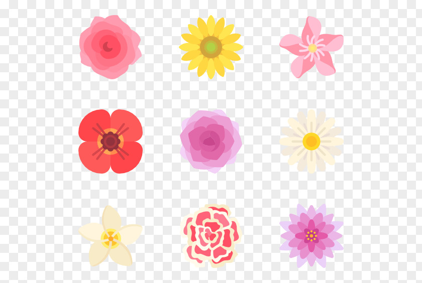 Floral Vector Flower Clip Art PNG