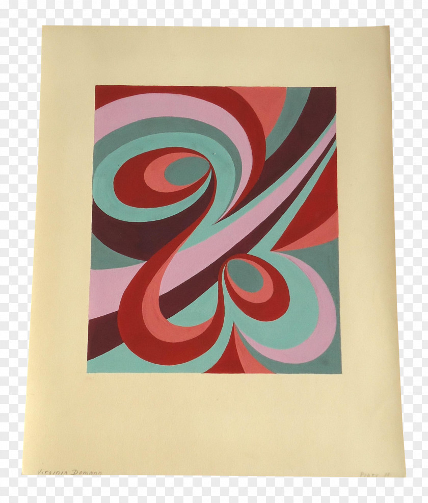 Gouache Patterns Modern Art Chairish Deco PNG