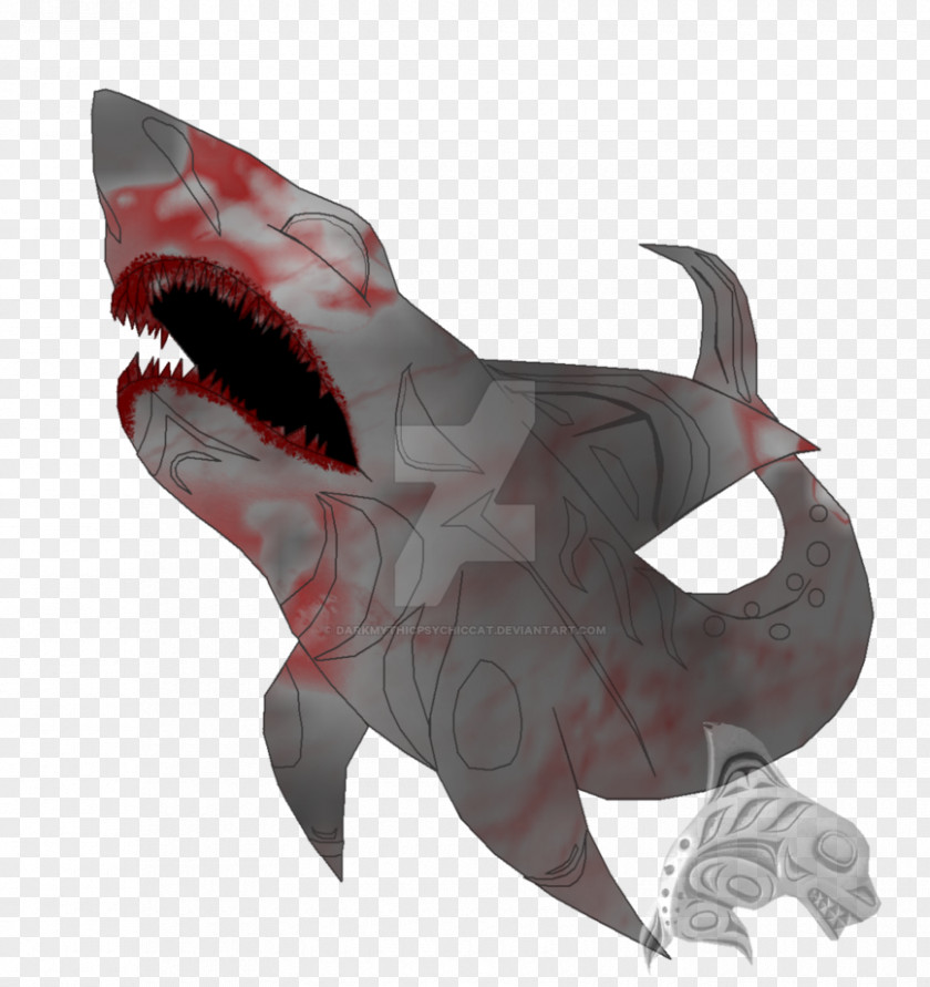 Shark Jaw Dinosaur Legendary Creature PNG