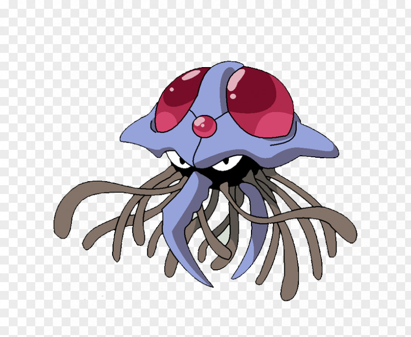 Cute Jellyfish Ash Ketchum Tentacruel Pokémon HeartGold And SoulSilver Trozei! Black 2 White PNG