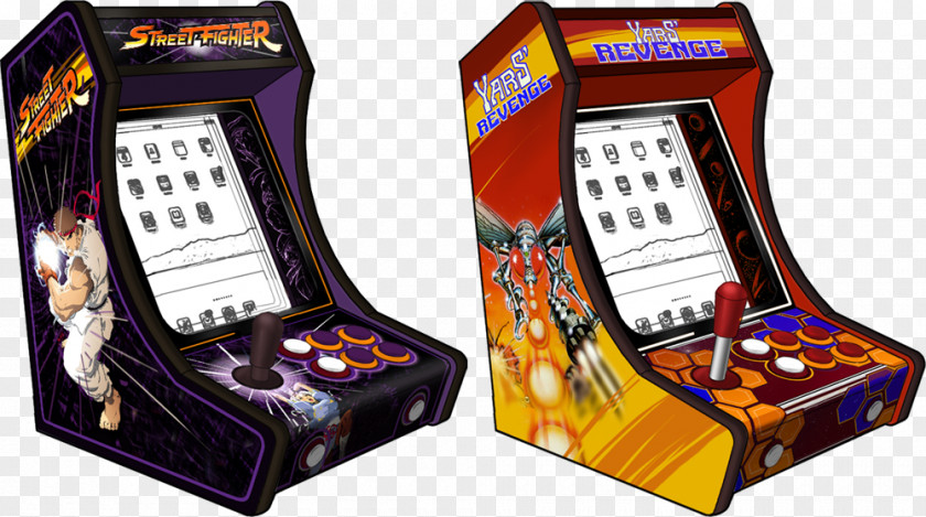 Design Street Fighter II: The World Warrior ICade Arcade Game MAME Emulator PNG