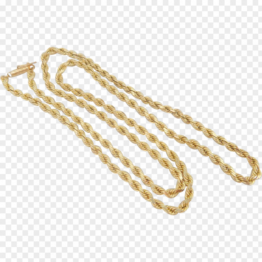 Gold Chain Jewellery Necklace Rope PNG