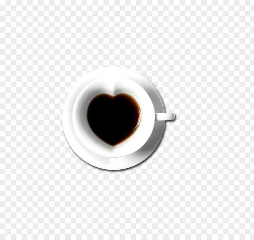 Love Coffee Cup Circle Heart Font PNG