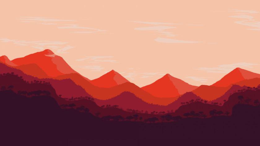 Mountain Range Landscape Desktop Wallpaper Abstraction PNG