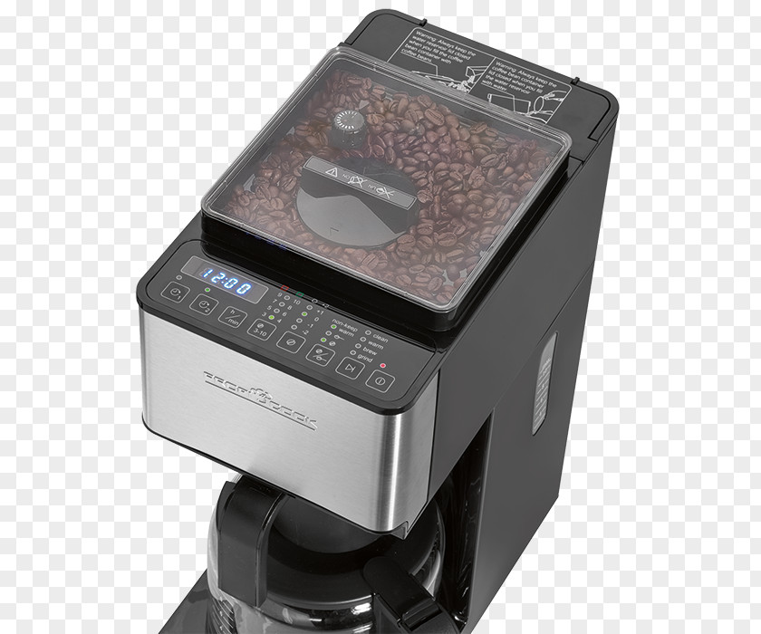 Coffee Coffeemaker Proficook Cafetière Avec Moulin à Café PC-KA 1138 1,25 L 900 W Burr Mill PNG