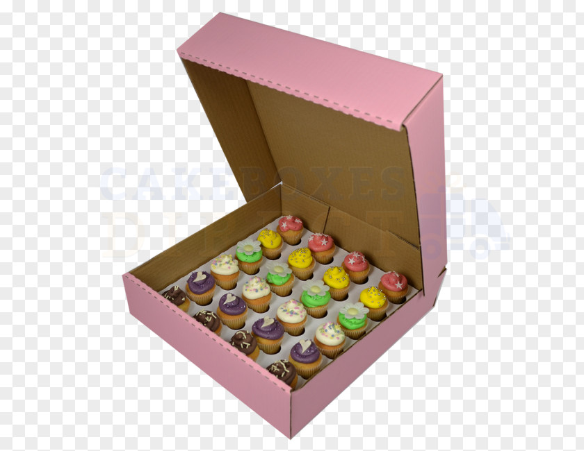 Kraft Paper Sheets Mini Cupcakes Box Bakery PNG
