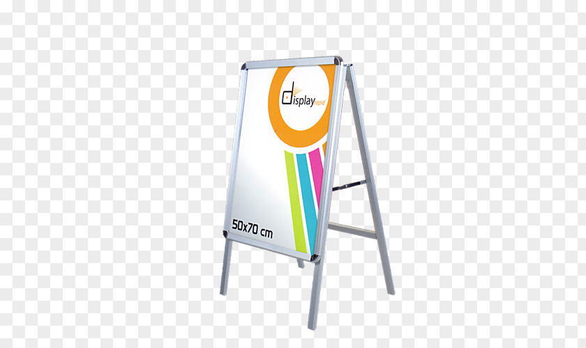 Marketing Easel Advertising Aluminium PNG