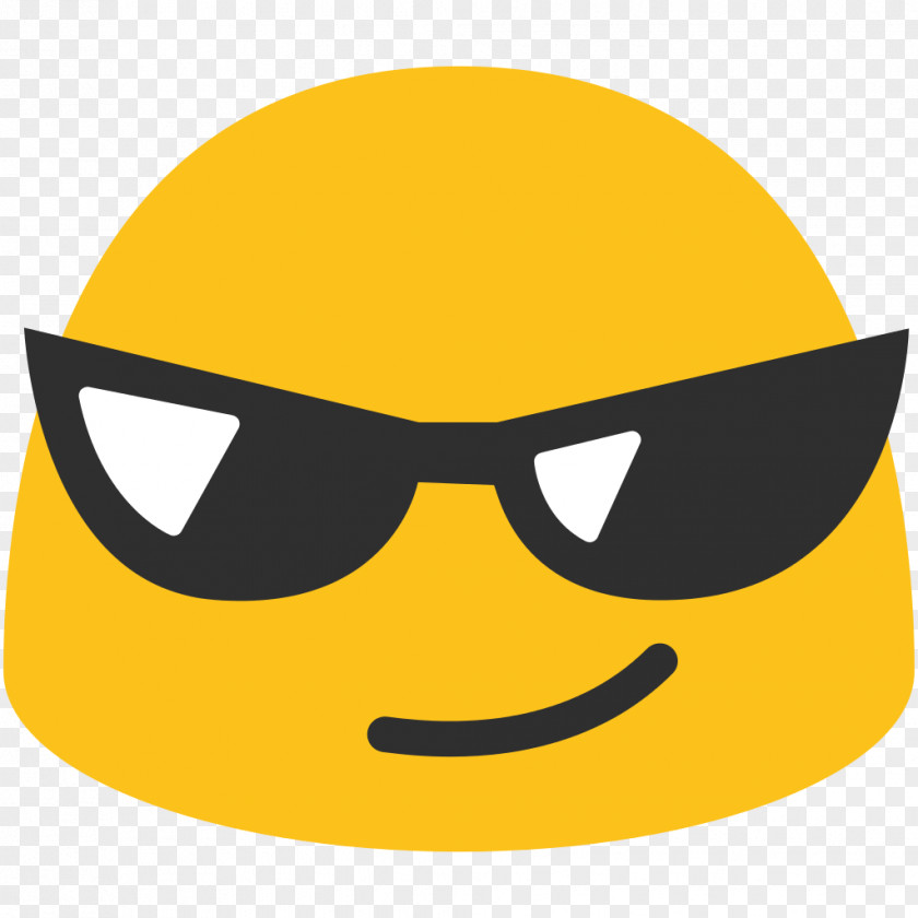 Napkin Emoji Sticker Sunglasses PNG