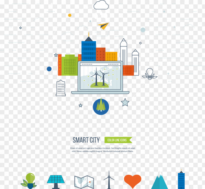 Vector Cartoon Town Plan Euclidean City Urban Planning PNG