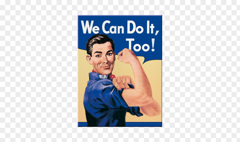 We Can Do It It! Rosie The Riveter Paper Woman Printing PNG