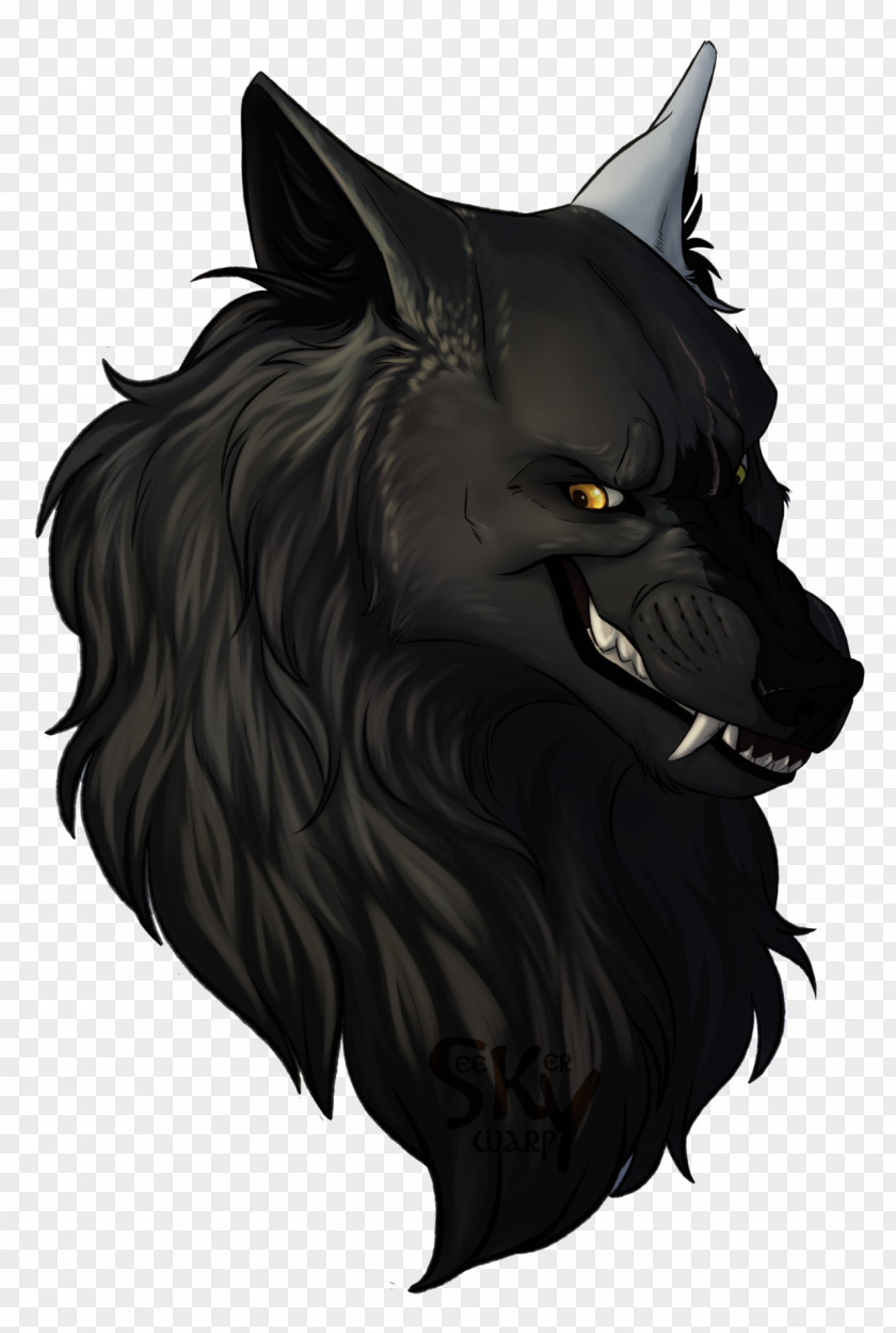 Wolf Tattoo Werewolf Canidae Dog Snout Whiskers PNG