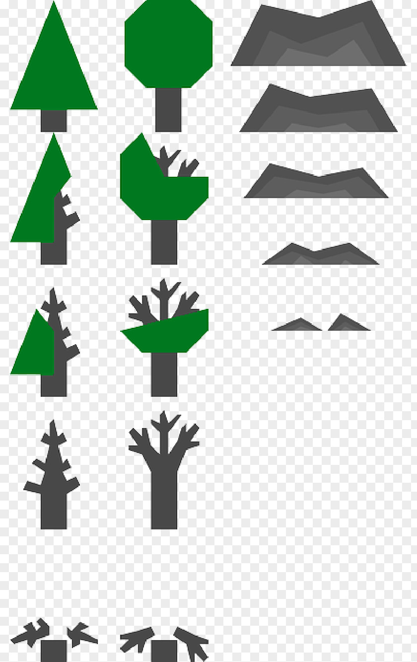 Cartoon Tree Logo Vector Graphics Clip Art Sprite PNG