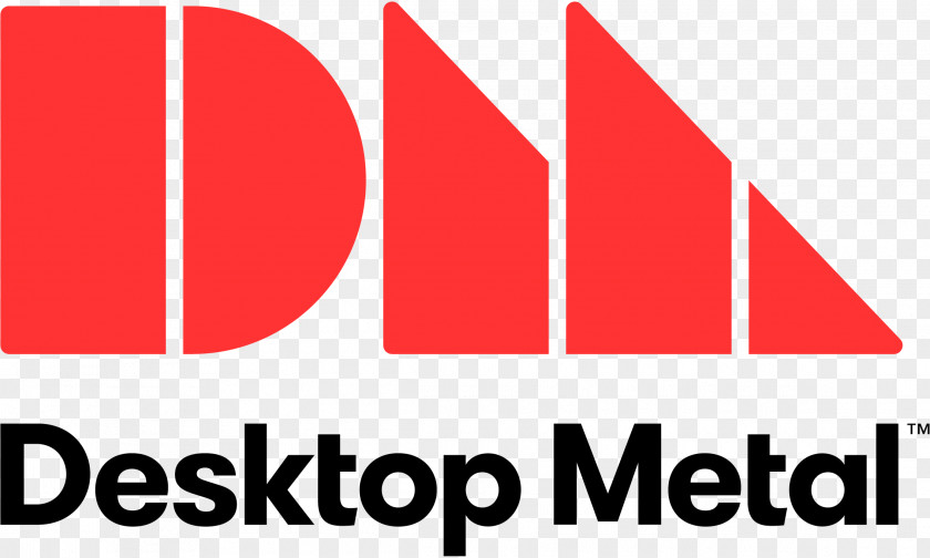 Design Logo Desktop Metal Business PNG