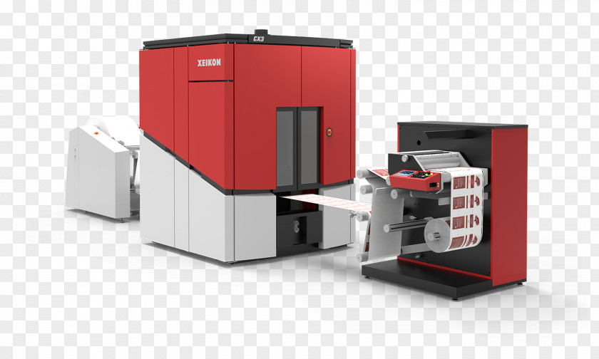 Digital Label Drupa Paper Printing Press Printer PNG