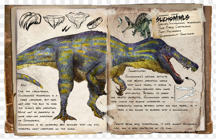 Dinosaur ARK: Survival Evolved Tyrannosaurus Carnotaurus Triceratops Velociraptor PNG