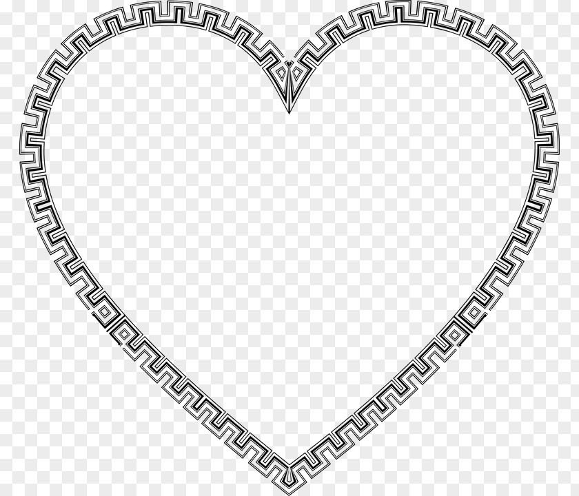 Heart Border Clip Art PNG