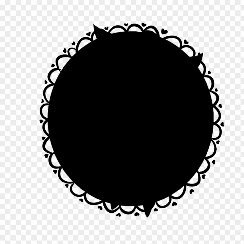 Point Circle Font Pattern Black M PNG