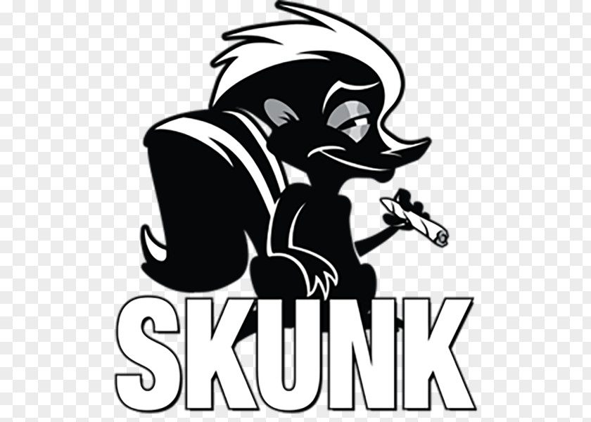 Skunk Logo Dog Brand PNG
