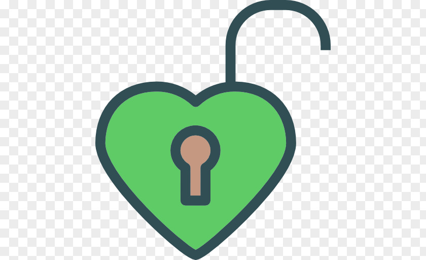 214 Valentines Day Padlock Clip Art PNG