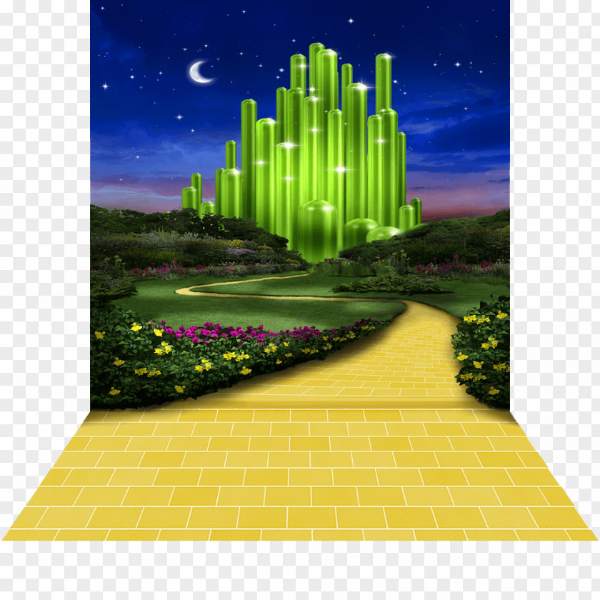 Backdrop The Wizard Dorothy Gale Emerald City Desktop Wallpaper Yellow Brick Road PNG