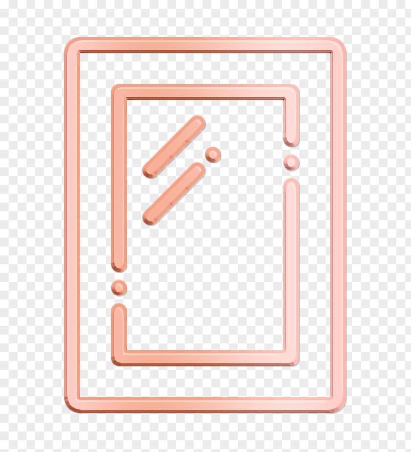 Bathroom Icon Mirror PNG