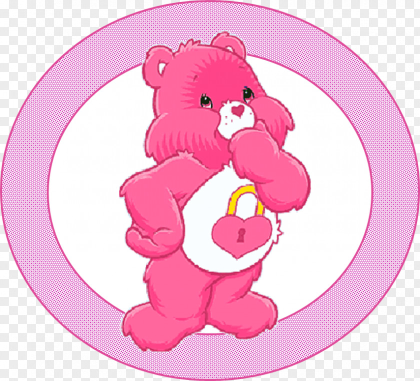 Bear Cartoon Childlike Creative Birthday Care Bears Iron-on T-shirt Love-A-Lot PNG