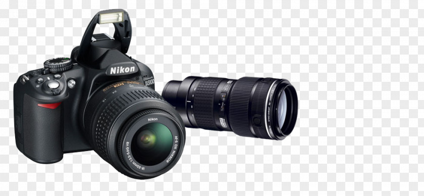 Camera Nikon D3100 Canon EF-S 18–55mm Lens Digital SLR PNG