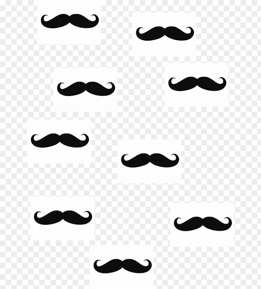 Cute Mustache Sticker Label Product Ghost Halloween PNG
