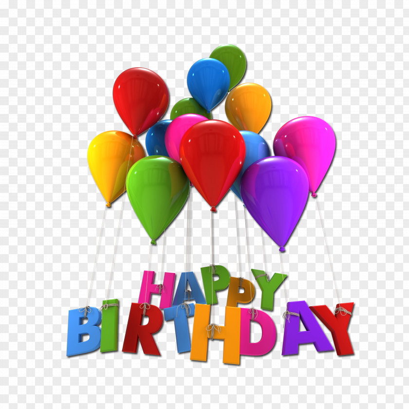 Happy Birthday Cake To You Balloon Clip Art PNG