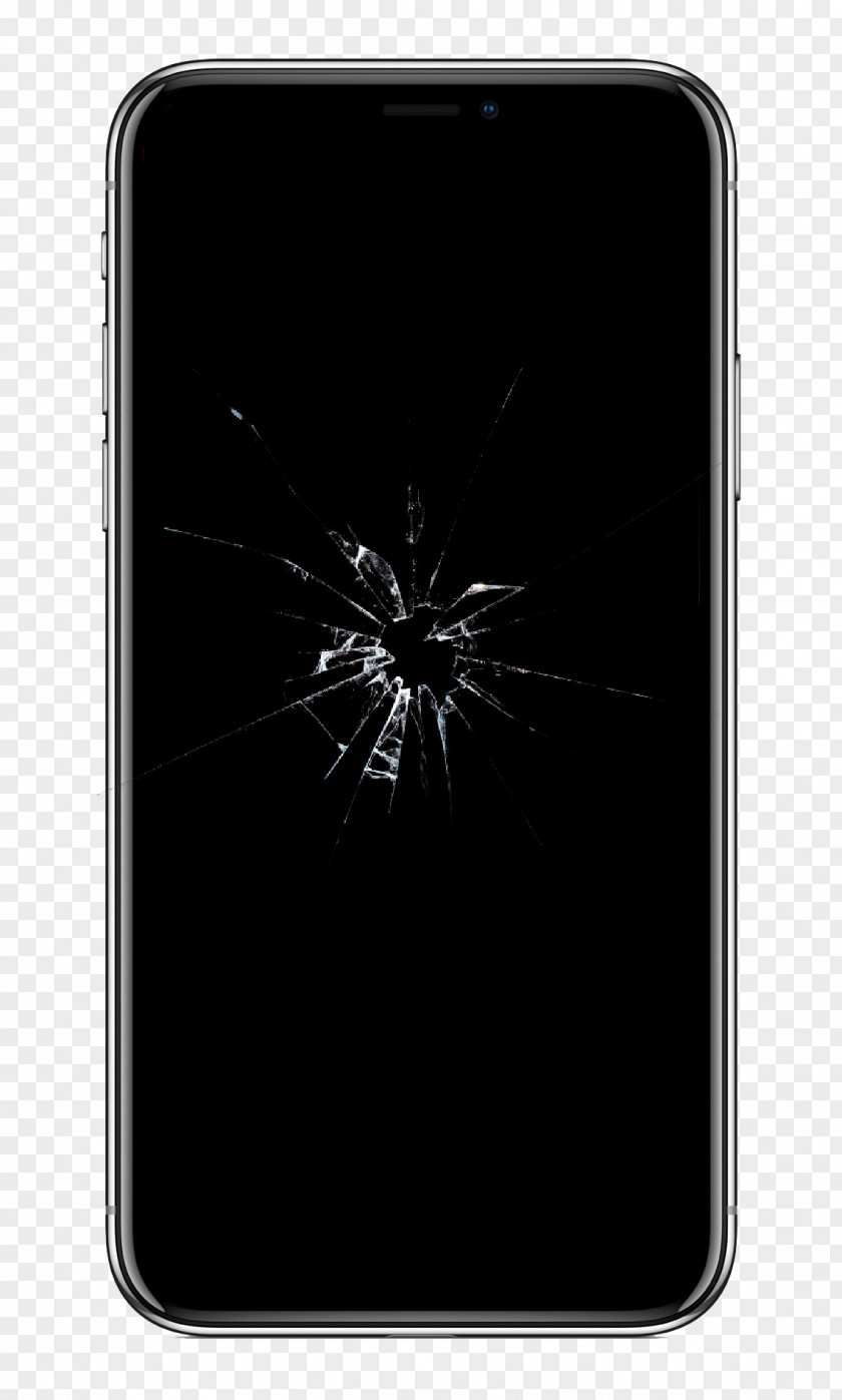 Iphone X Broken Window Violent Extremism Pedagogy PNG