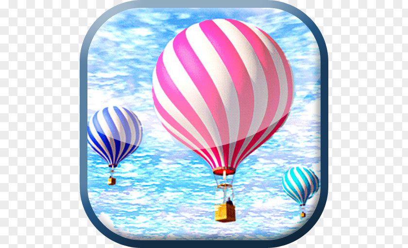 Live On Air Hot Balloon Animation Clip Art PNG