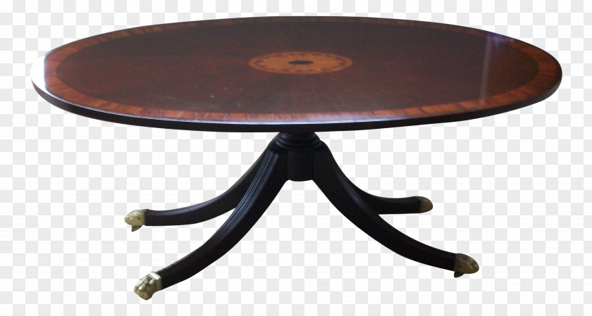Mahogany Coffee Tables Oval, Pennsylvania Drop-leaf Table PNG