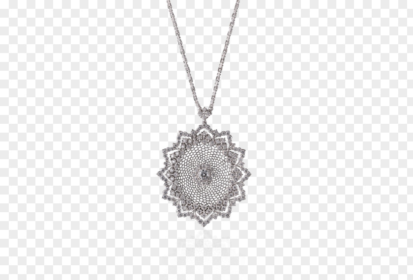 Necklace Locket Jewellery Buccellati Silver PNG