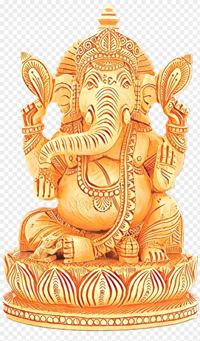 Art Indian Elephant Lord Ganesh PNG