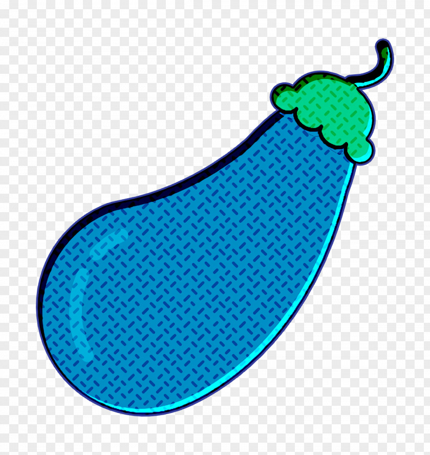 Gastronomy Set Icon Aubergine Food PNG